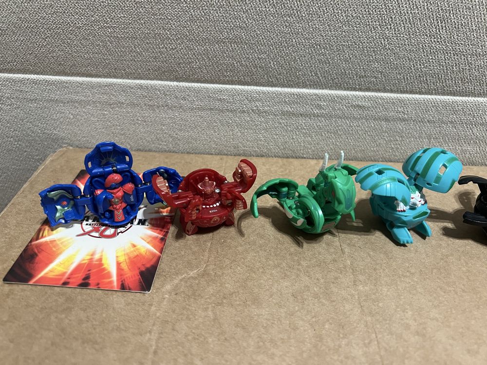 Zestaw bakugan, bakugany