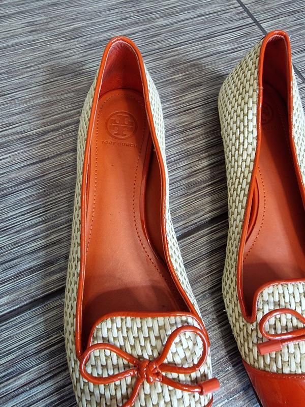 Ніжні, гарні балетки з натуральної шкіри tory burch, оригінал