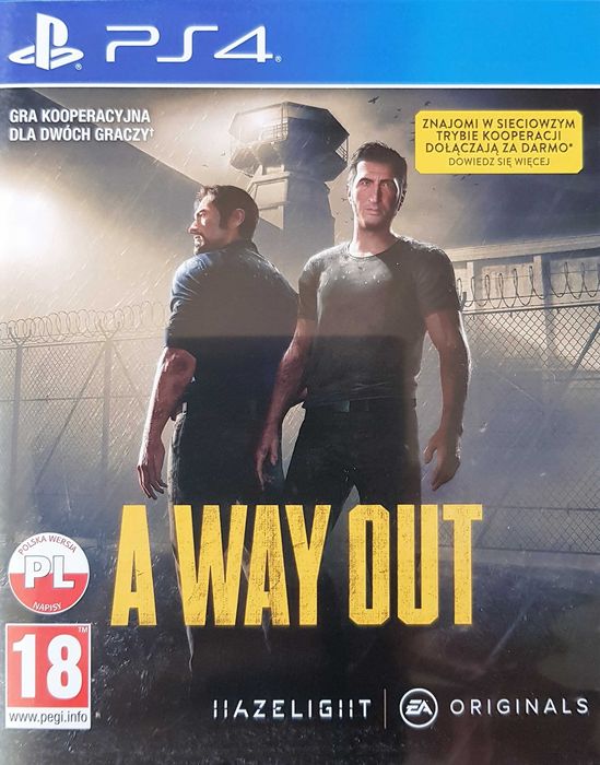 A WAY OUT PL Playstation 4 PS4 PS5 Sklep Multigames Kraków