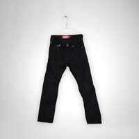 Spodnie sztruksowe sztruksy damskie skinny Levi's 511 czarne W26 L26,5