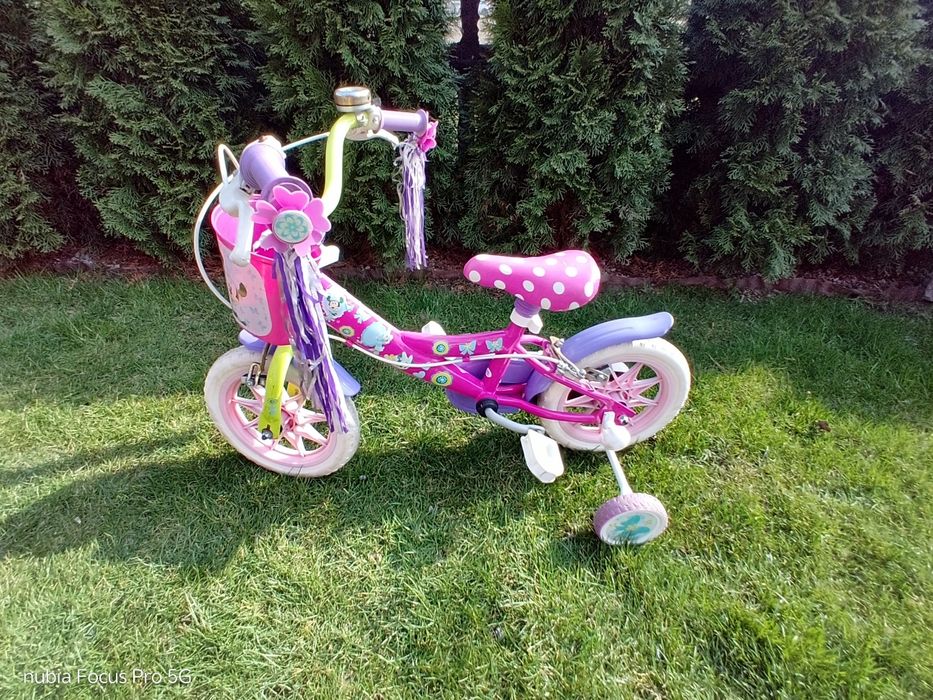 Rowerek dla dziewczynki koła 12