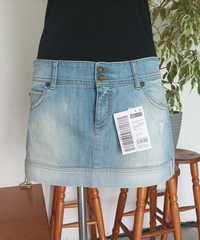 Mini spódniczka jeansowa Sisley 30
