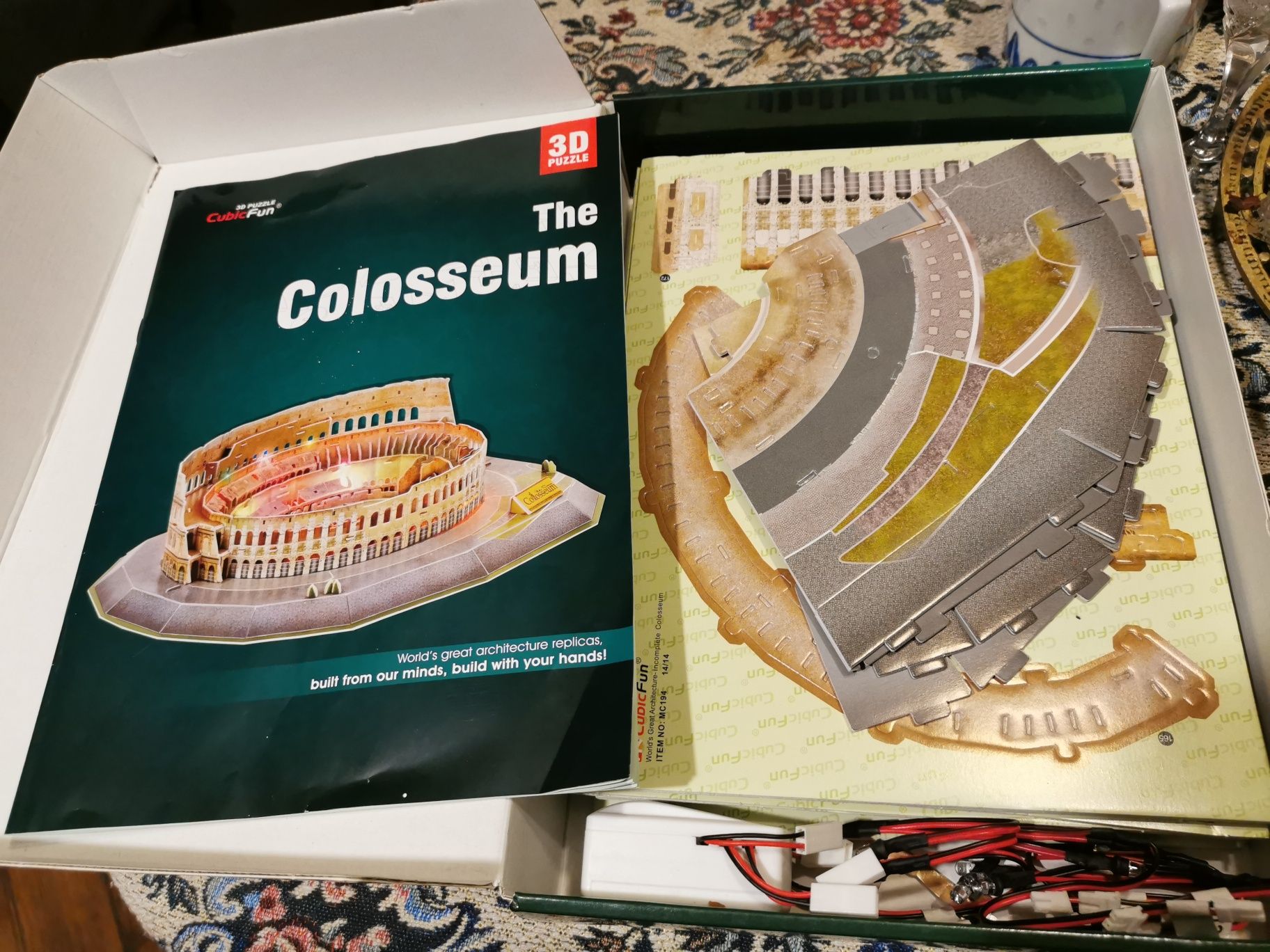 Colosseum led puzzles puzle 3d koloseum