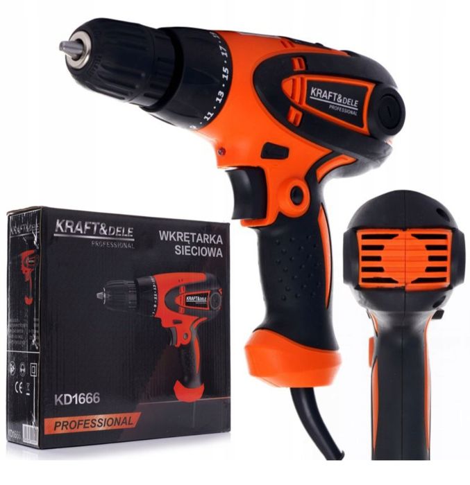 Wkrętarko Wiertarka Elektryczna  Bezudarowa SIECIOWA 900W