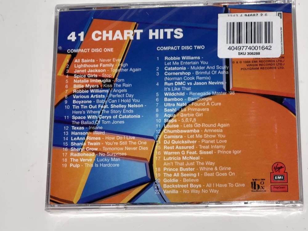 NOW 38 i 39 podwójne CD audio nowe cena za obie