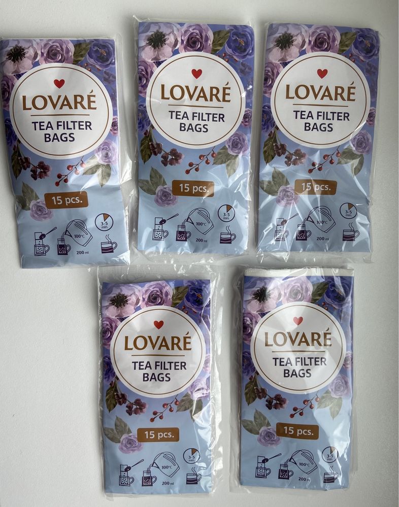 Дешево фильтр-пакеты Lovare для заваривания чайных смесей