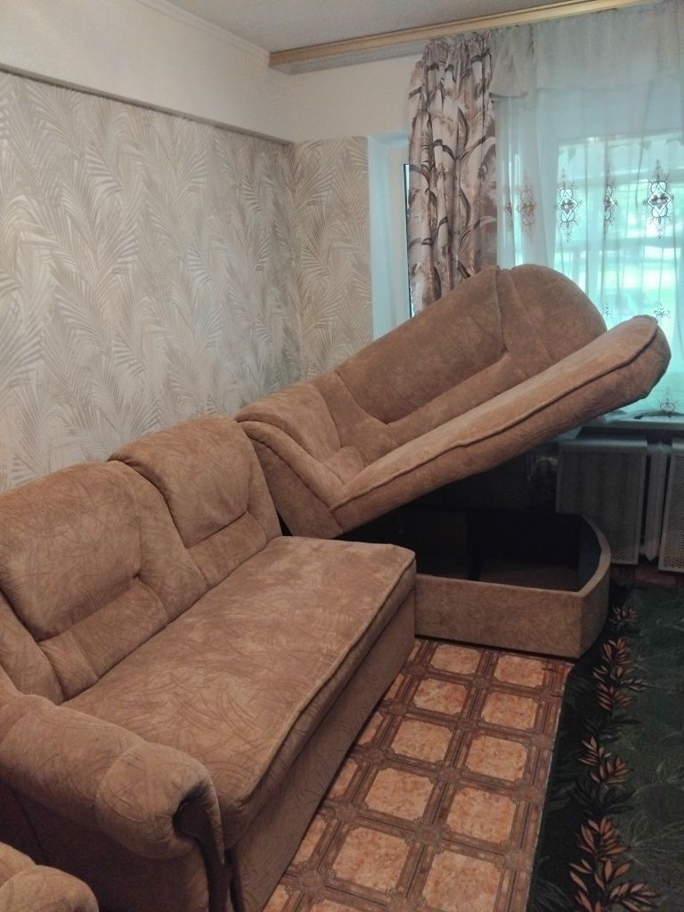Диван м'який уголок і крісло