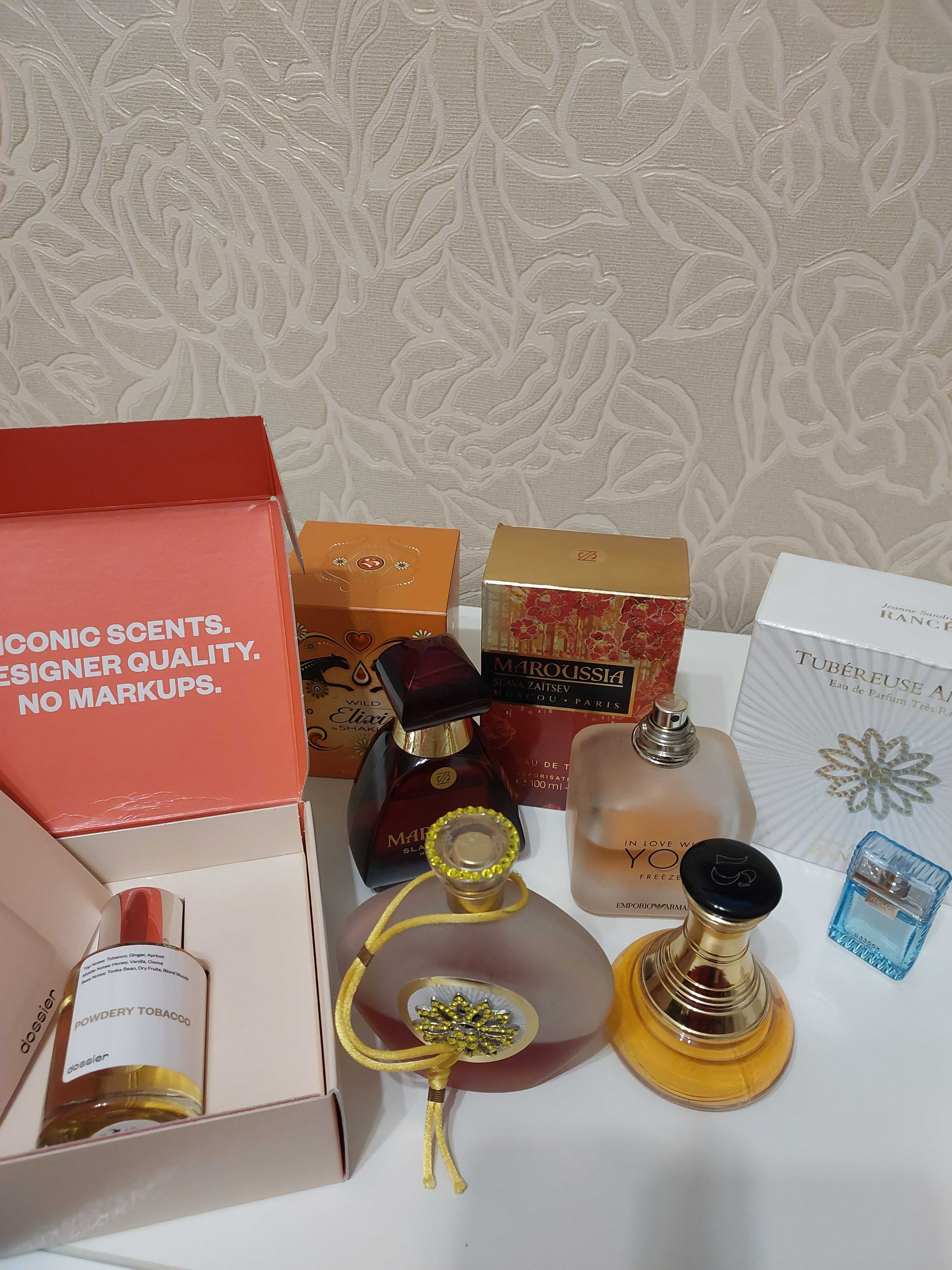 Armani   Rance 1795   Shakira 
Lanvin Versace
