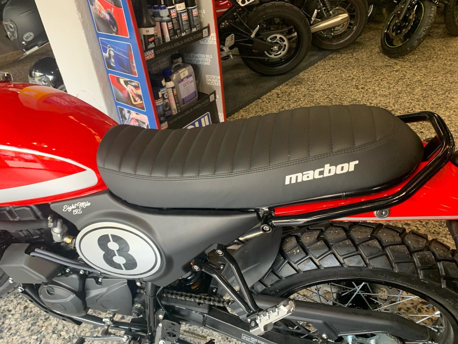 Macbor Eight Mile Uma 125 cc de extraordinario desempenho (Nova-0 Kms)