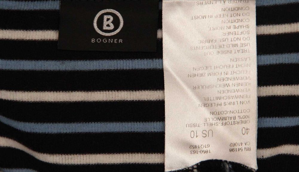 Bogner рр L (US 10) кофта из хлопка