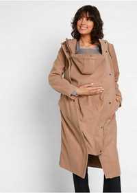 Nowy płaszcz ciążowy z wkładką niemowlęcą 42 lub 44
