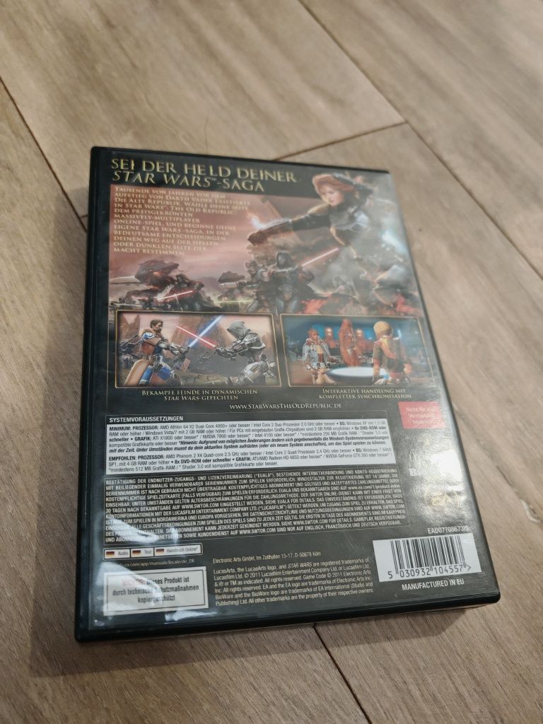 Gra Star Wars Old Republic PC DVD