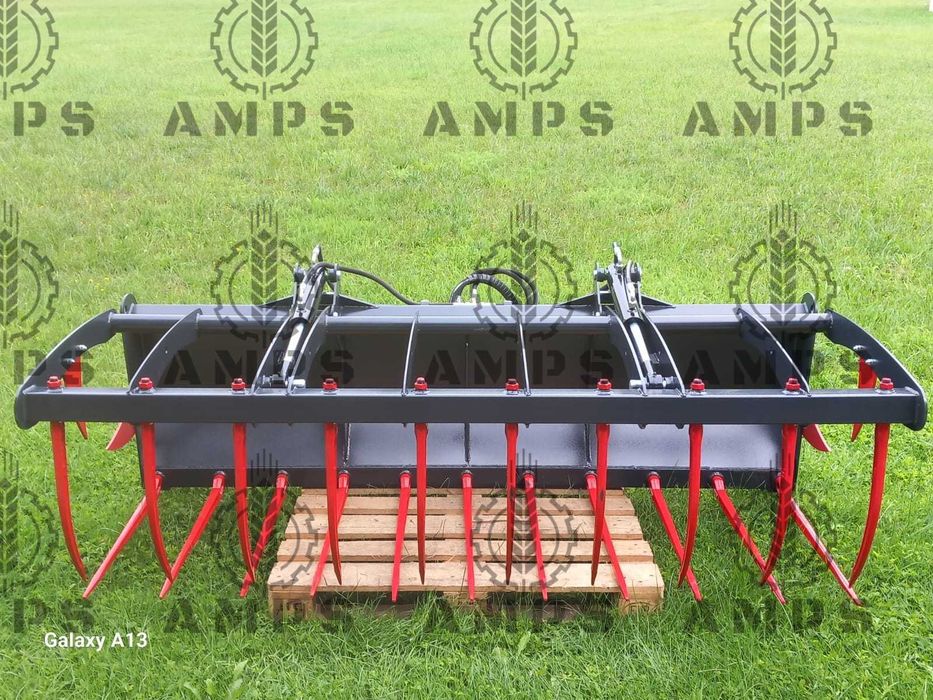 Krokodyl zęby kute/ 1,25m-2,40m! JCB, CAT, MERLO