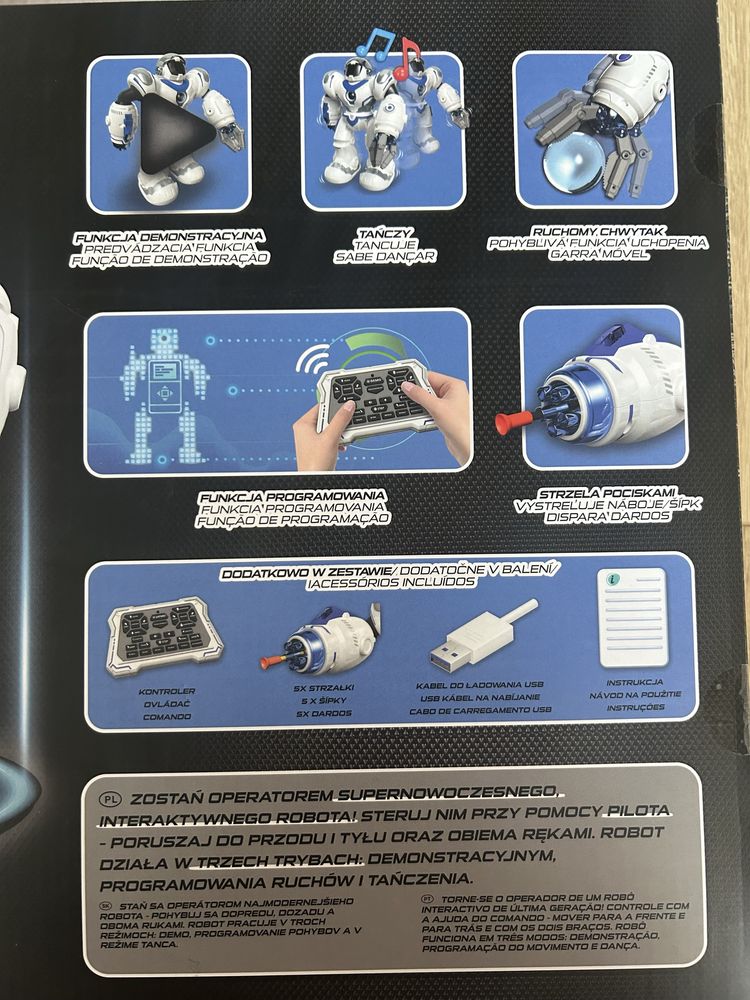 Robot interaktywny Elefun