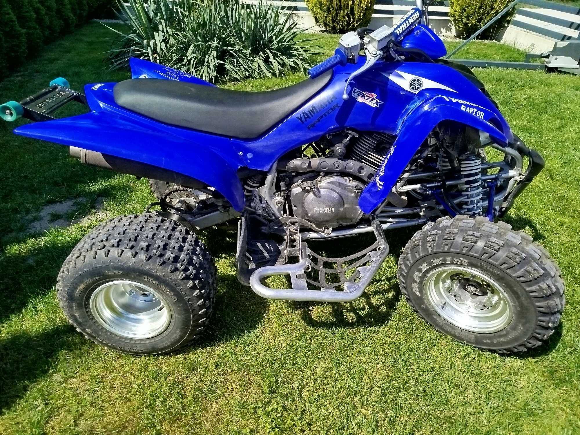 Yamaha Raptor 350, 2006, bieg wsteczny