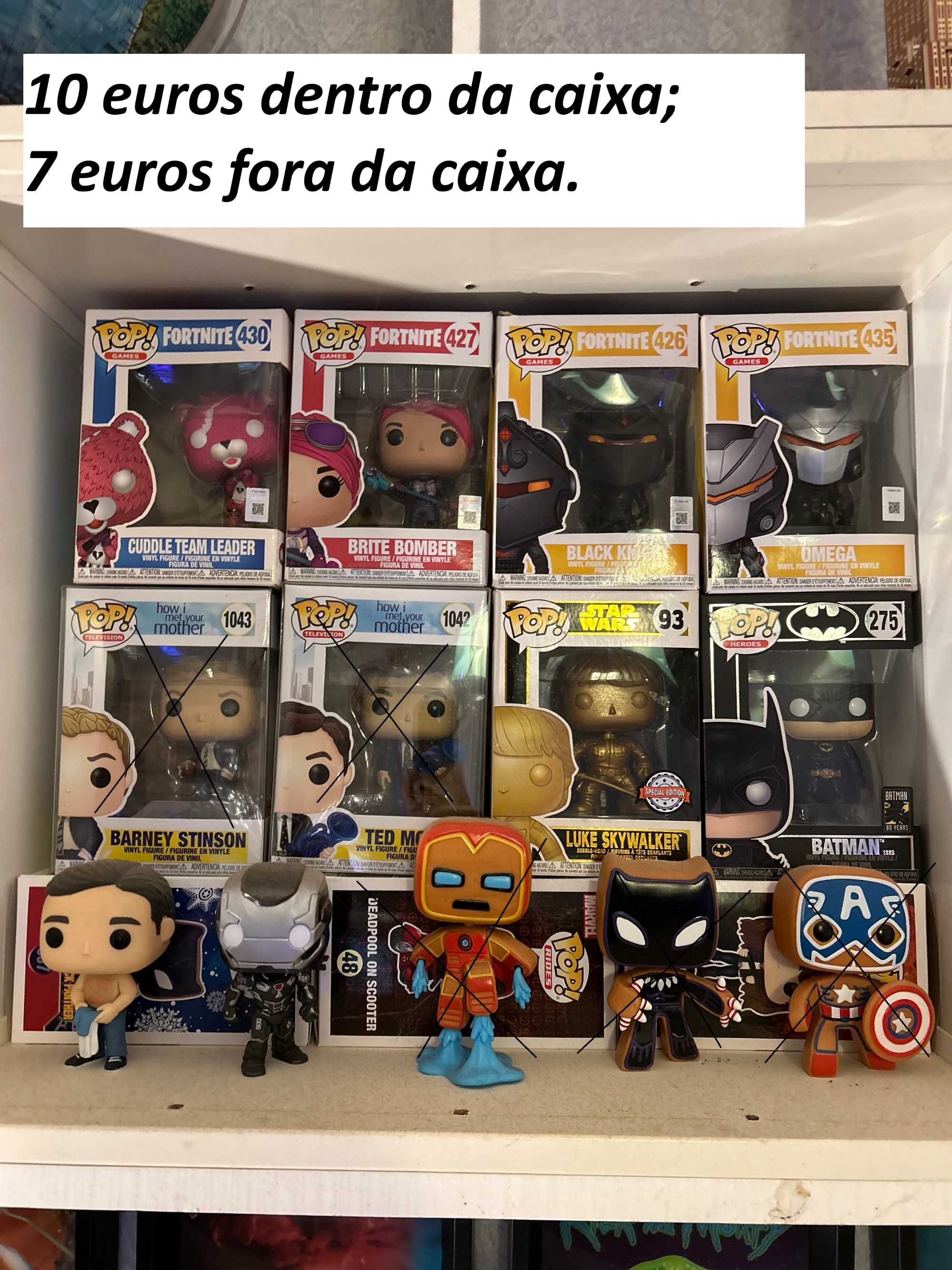 pop figures variados