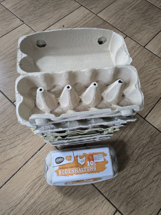 Wytłaczanki papierowe 10 na jajka wytłoczki 50 szt