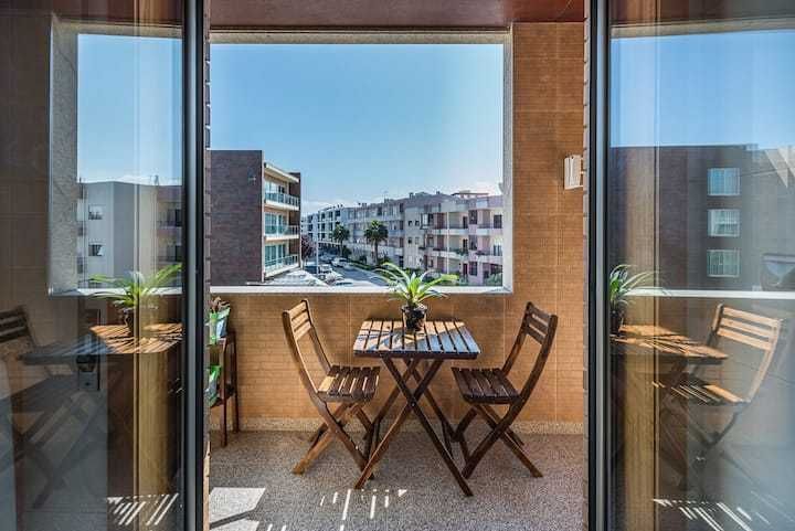 Apartamento para férias na Povoa de Varzim com piscina exterior