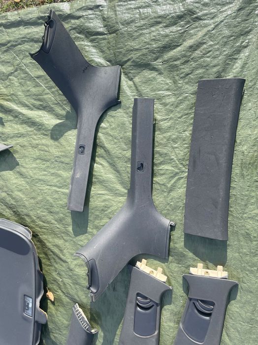 Podsufitka tapicerka czarna AUDI A4 B6 B7 S4 RS4 S-line kombi