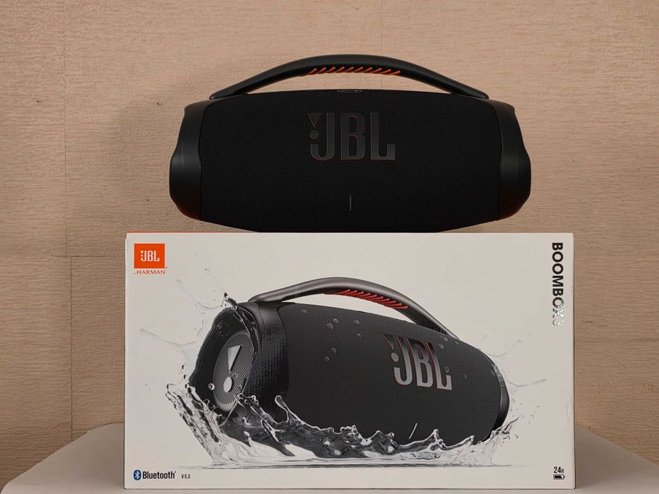 JBL BOOMBOX 3 Black / 180 Вт / Новая / Официальная / Полный комплект!