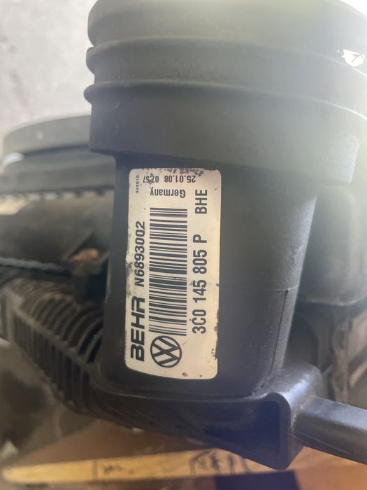 Радіатор Інтеркулер наддув Volkswagen Tiguan 2.0TDI 3c0145805p