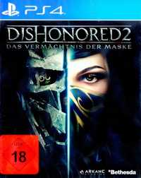 PS4 Dishonored 2 Nowa Wersja Pudełkowa