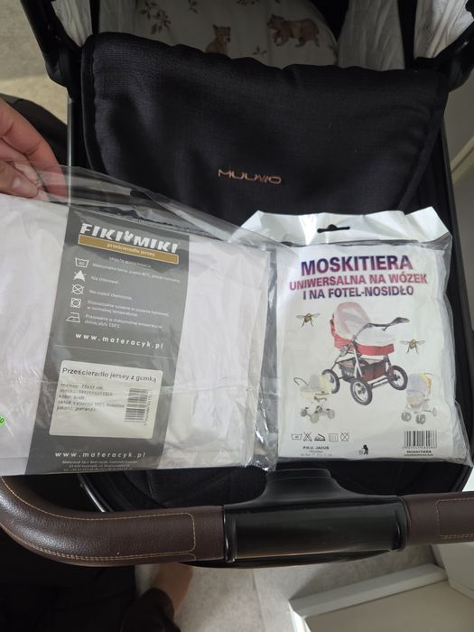 Wózek Muuvo quick se 2 chromium black 2w1