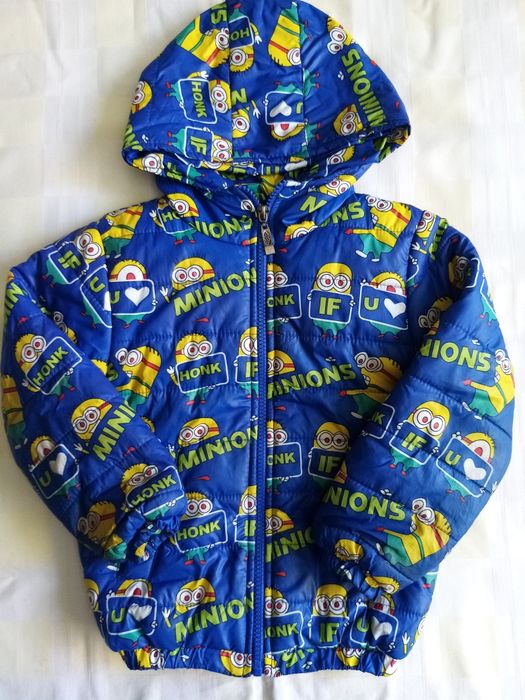 Деми куртка "Миньоны" 2-3 года