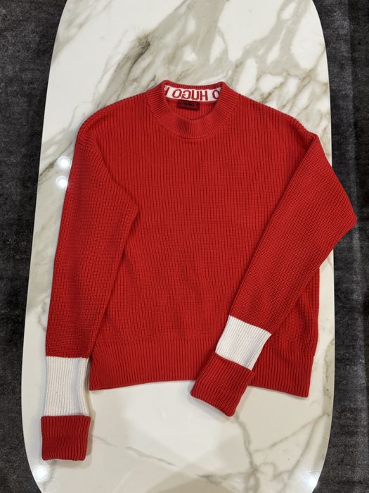 Свитер женский хлопковый hugo boss 44-46 S оригинал
