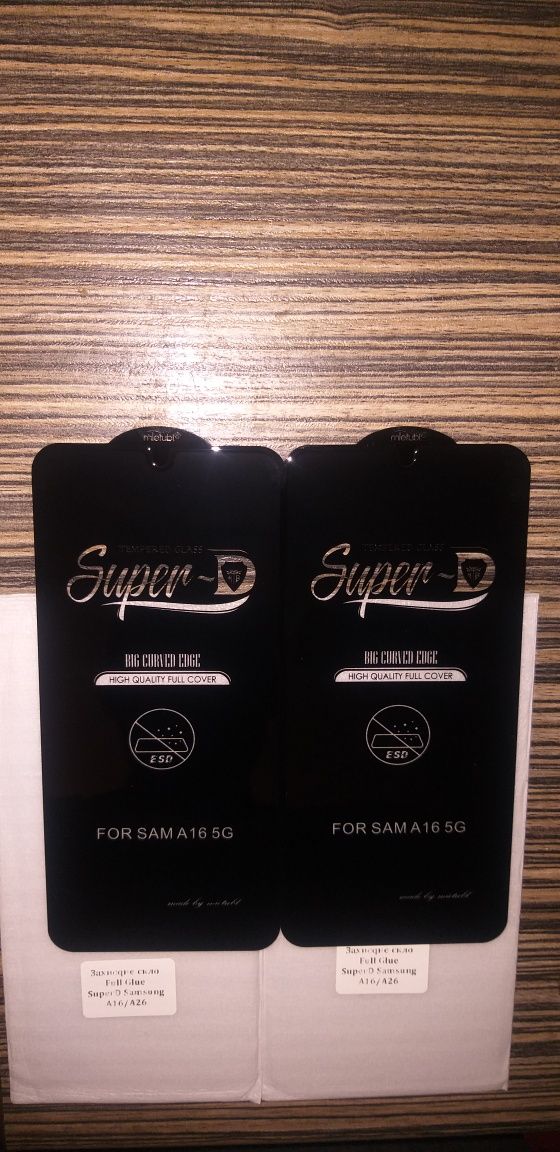 Samsung A36,A56 Защитное Стекло Full Glue Олеофобное Покрытие 9H