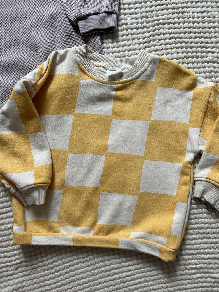 Zestaw 2 bluz bluza Zara 98 jak NOWE