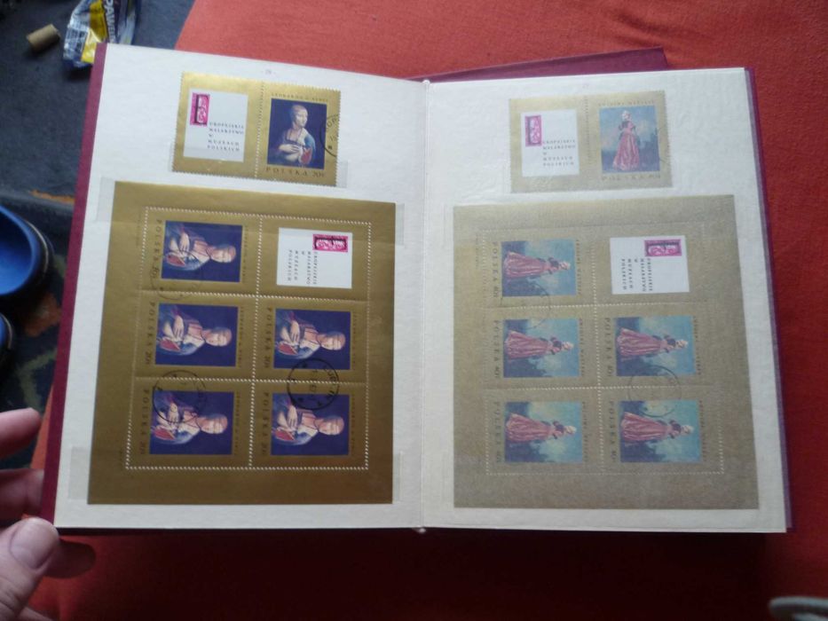 Klaser ze znaczkami Fischer t. VII 1966-67