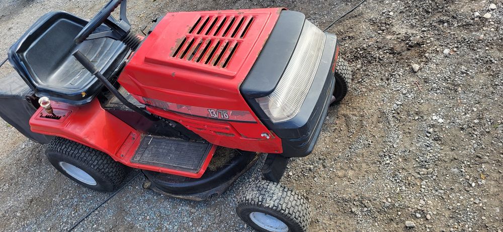 Traktorek kosiarka briggs 13 hp z koszem