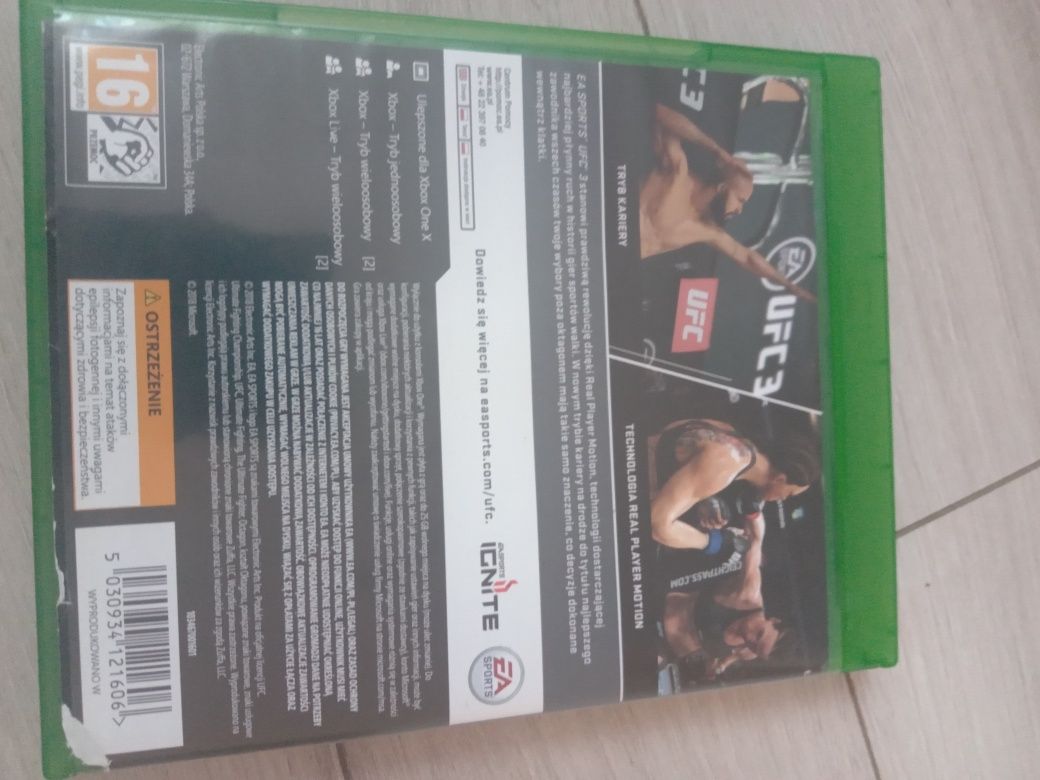 UFC  3 gra na Xbox one