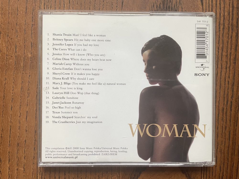 CD WOMAN (kompilacja)