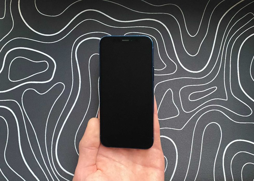 Самый дешевый iPhone 12 MINI - 64 гб - NEVERLOCK - 87% АКБ - BLUE