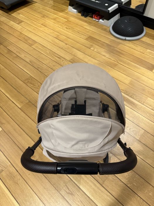 Wózek Leclerc - składany, beżowy