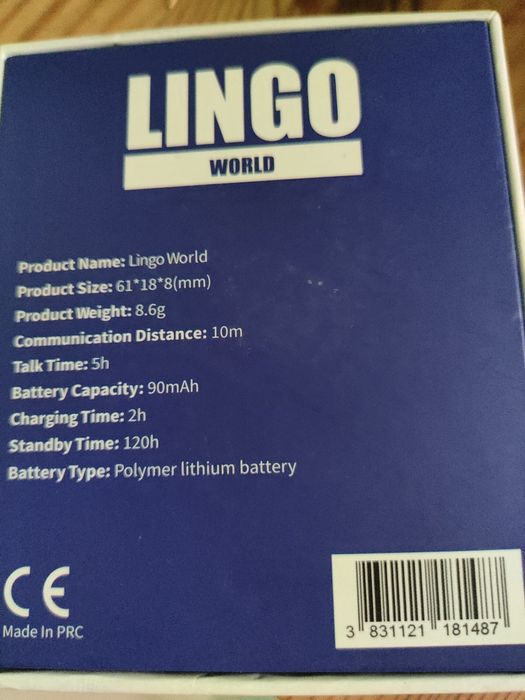 Słuchawki Lingo bezprzewodowe