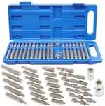 Набор звезд и шестигранников 40ед HEX/TORX/SPLINE TAGRED TA1204