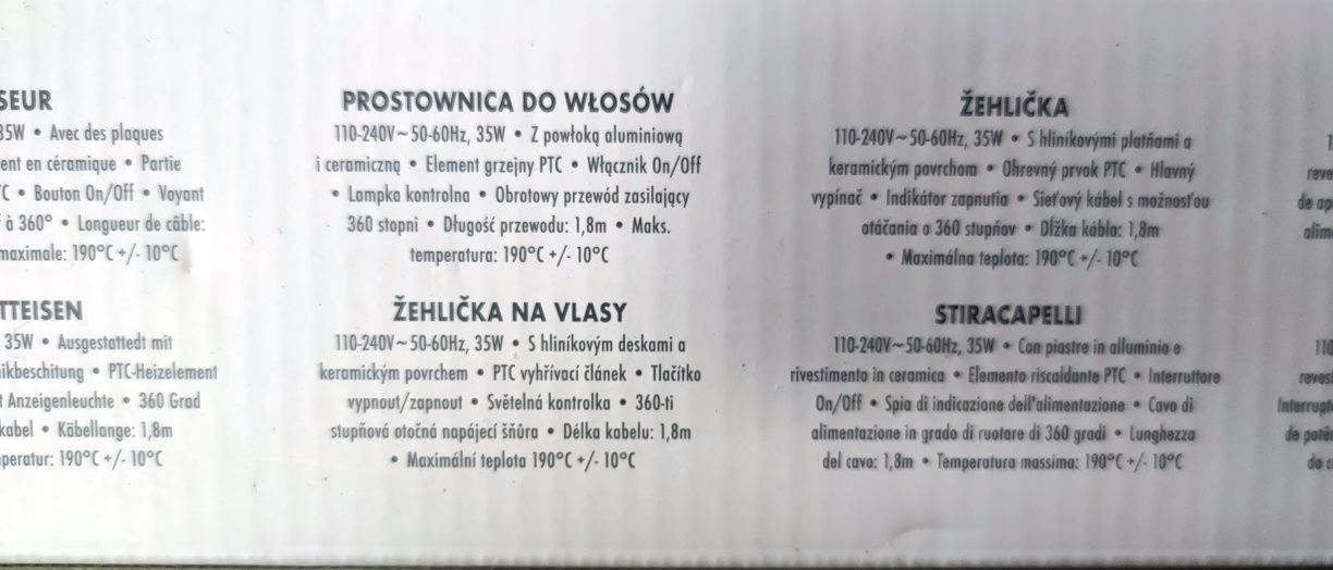 Prostownica do włosów