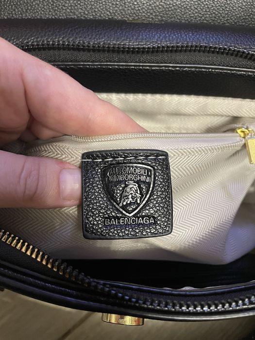 Женская сумка Balenciaga Automobili Lamborghini