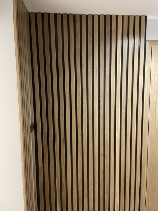 Drewniane Lamele na ścianę