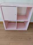 Kallax Rosa com porta