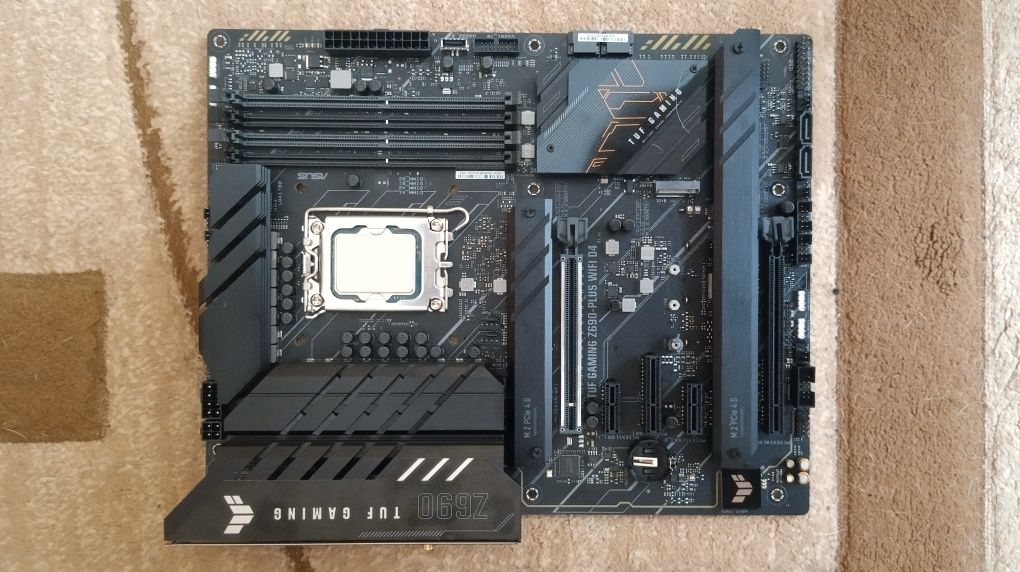 Топовий Комплект Z690 tuf gaming+ i5 12400f