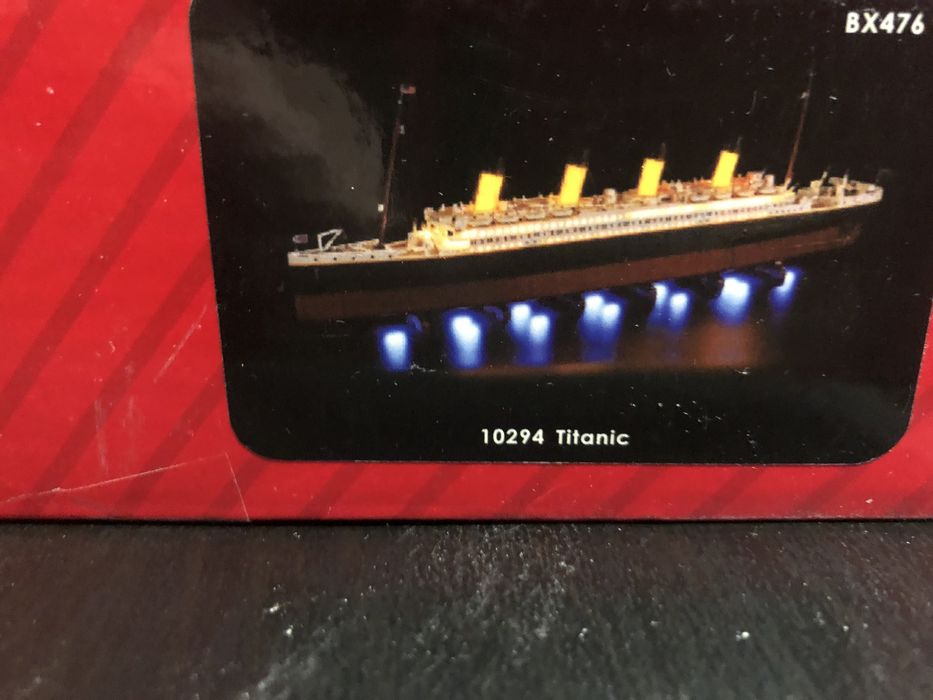 Titanic LEGO 10294 oswietlenie LED ! Transport gratis