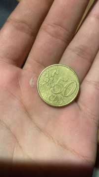 Moeda 50 cent Alemanha 2002 G