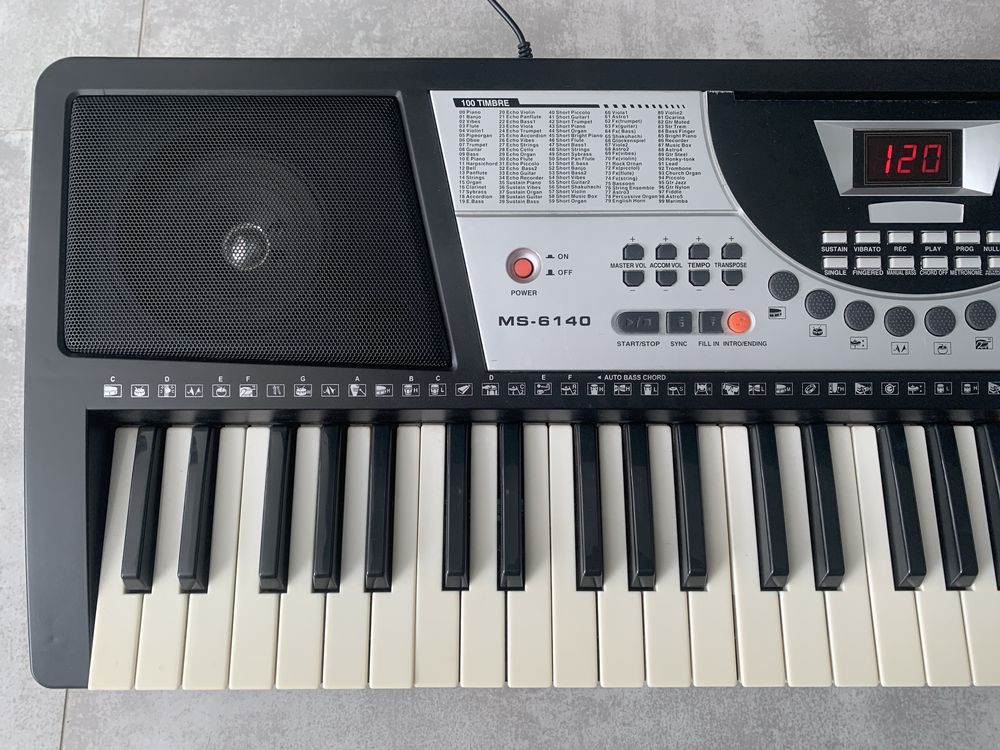 Синтезатор Elenberg MS-6140 (електронне піаніно)