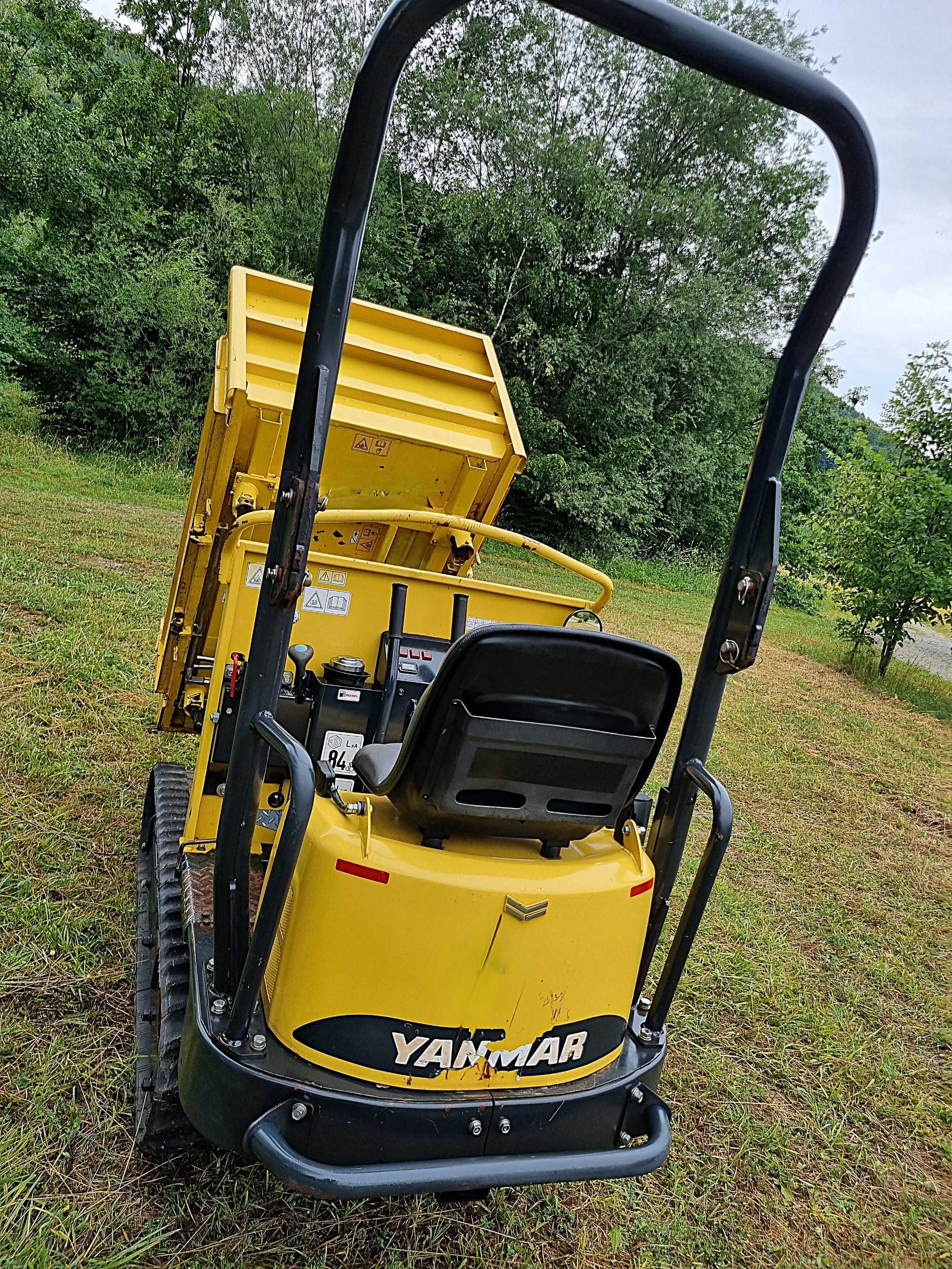 Wozidło Gąsienicowe 1,2t YANMAR C12R-B 2018r JakNowe Norwegia 3str kip