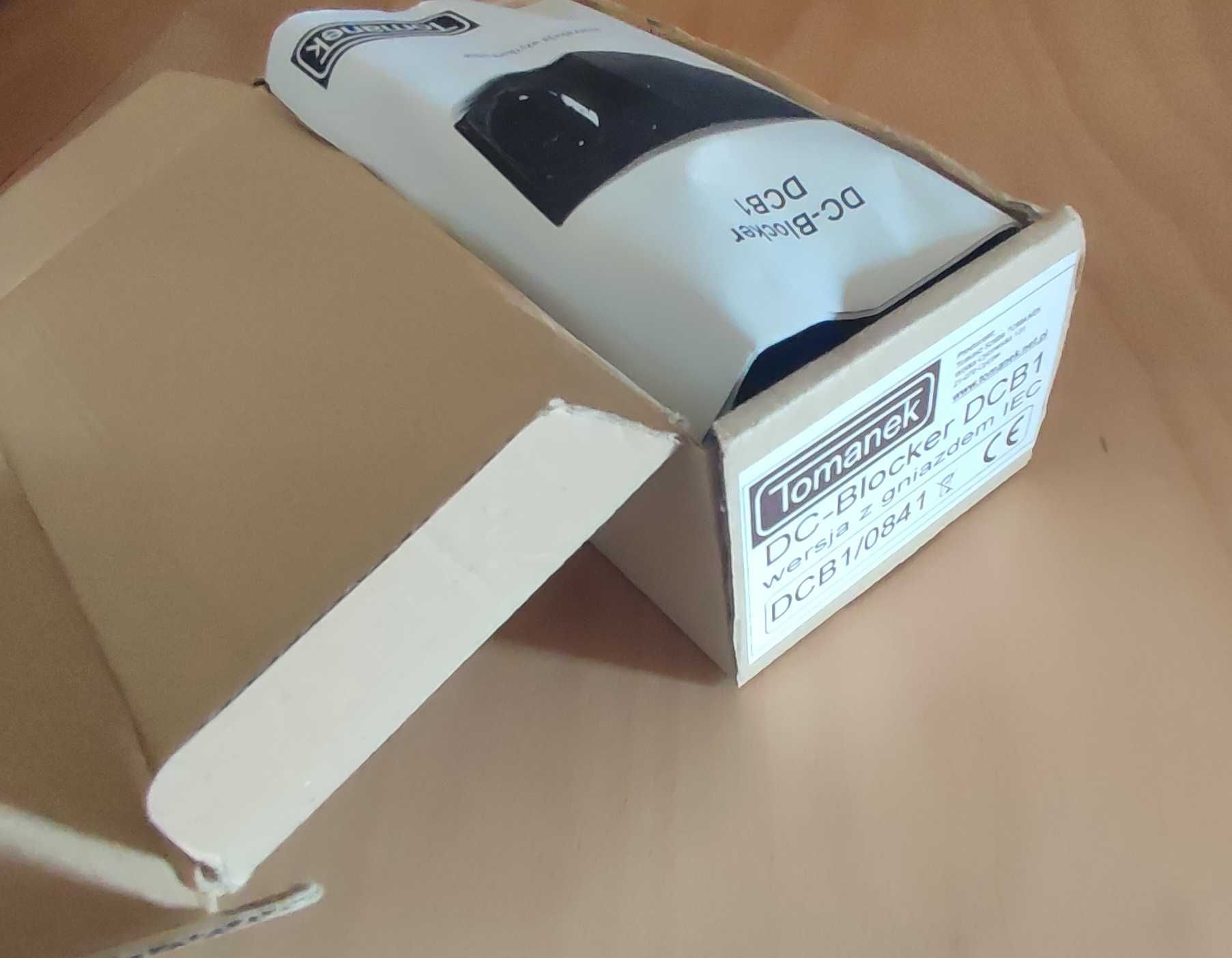 Tomanek DC-Blocker DCB-1 IEC filtr sieci zasilającej