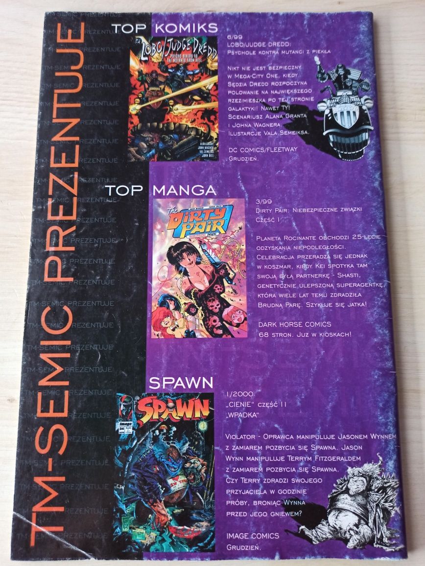 Mega Komiks Aliens Labirynt część druga nr 7/99